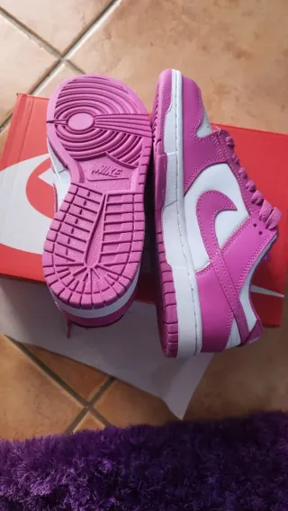 Deportivas Nike Mujer Blancas y Rosas originales