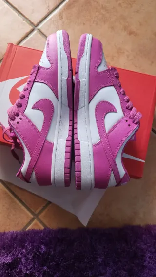 Deportivas Nike Mujer Blancas y Rosas originales