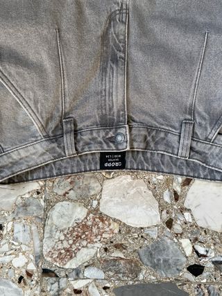 Jeans Baggy Cropp grigi con tasche