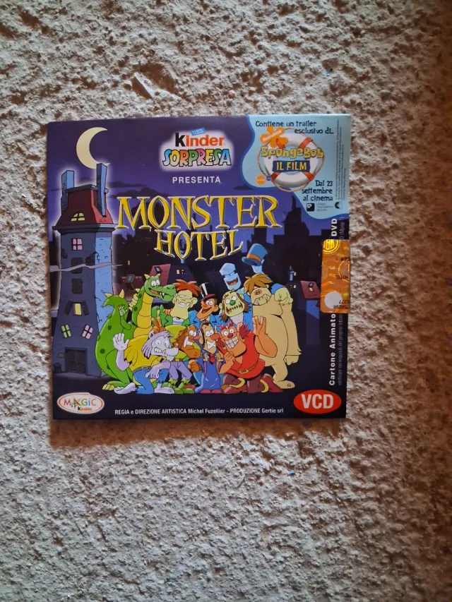 DVD Monster Hotel Kinder Sorpresa