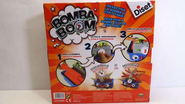Bomba Boom de Diset +4 años. Como nuevo