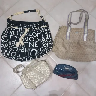 Set 4 borse/beauty/astucci Undercolors Benetton