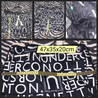 Set 4 borse/beauty/astucci Undercolors Benetton