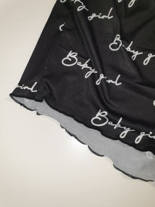 Pijama corto mujer negro talla M (SIN ESTRENAR)