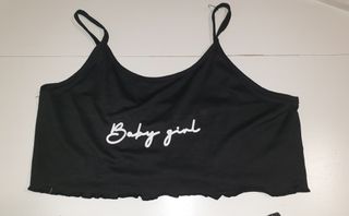 Pijama corto mujer negro talla M (SIN ESTRENAR)