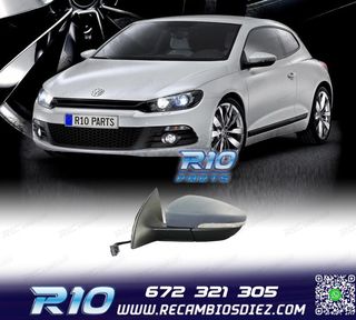 ESPEJO RETROVISOR IZQ VOLKSWAGEN SCIROCCO 08-14 6 PIN