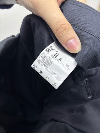 Pantalón de traje Pierre Cardin negro