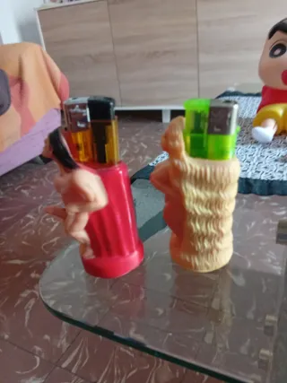 2 Fodere per Accendini Erotiche