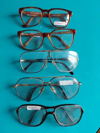 Gafas Vintage LOZZA Marrones y Doradas