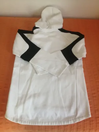 Sudadera juvenil PUMA blanca y negra