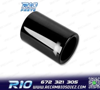 COLA ESCAPE BMW LOOK M POWER PERFORMANCE INOX NEGRO