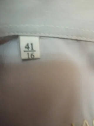 Camisa La Presta T.41 Azul Claro