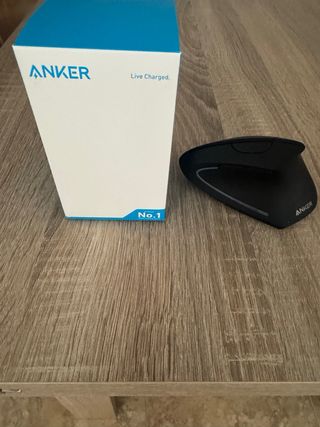 Mouse Wireless Verticale Anker Nero