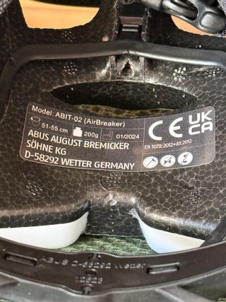 Casco Abus Airbraker Nuevo