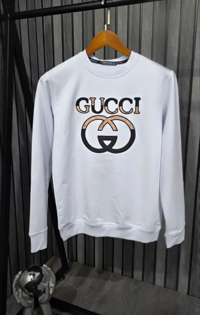 Sudadera Gucci Blanca y Beige