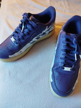 Nike Air Force 1 Skeleton Morado