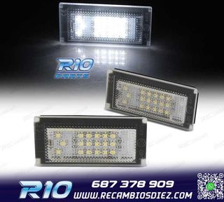 LUCES DE MATRÍCULA LED PARA MINI COOPER 2001-2006