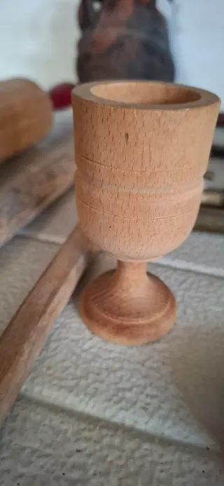 5 pezzi vintage in legno