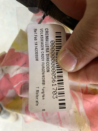 Cremallera Dirección VW Caddy