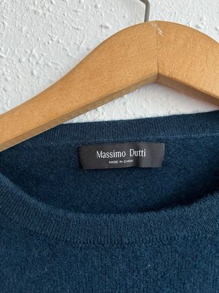 Jersey Massimo Dutti Talla M (encogido talla L)