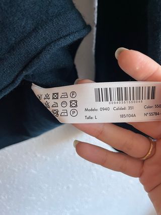 Jersey Massimo Dutti Talla M (encogido talla L)