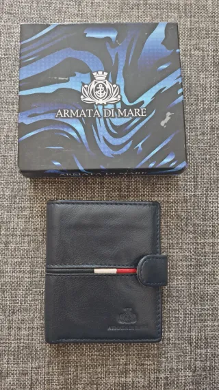 Portafoglio uomo Armata di Mare blu