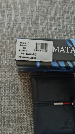 Portafoglio uomo Armata di Mare blu