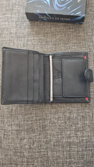 Portafoglio uomo Armata di Mare blu