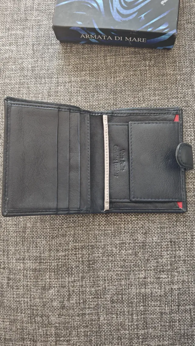 Portafoglio uomo Armata di Mare blu