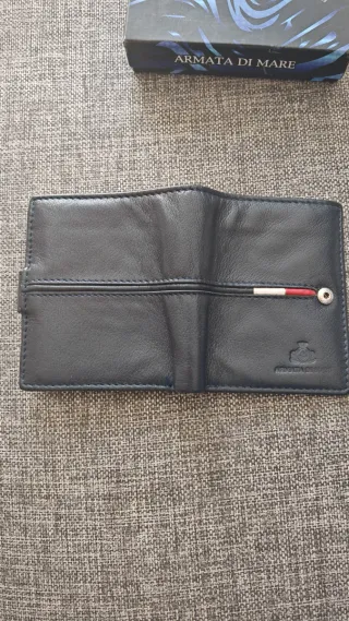 Portafoglio uomo Armata di Mare blu