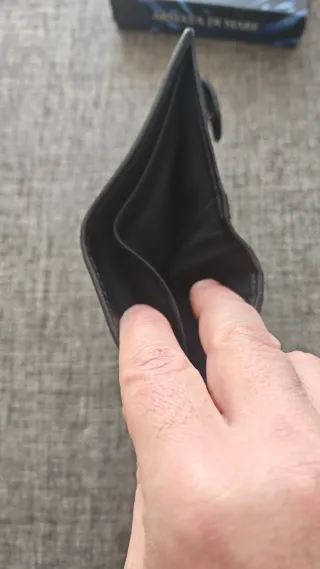 Portafoglio uomo Armata di Mare blu