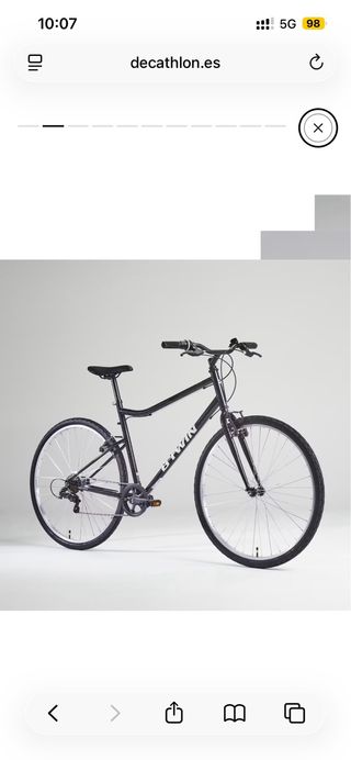 Bicicleta Todo Camino Negra