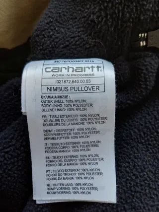 Chaqueta Carhartt Camuflaje