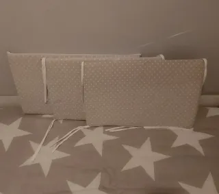 Protector de cuna estrellas 70cms