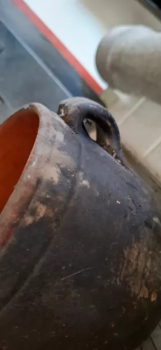 2 antiche ciotole in terracotta