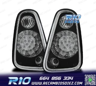 PILOTOS MINI COOPER R50 R53 01-06 LED NEGROS