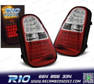 PILOTOS MINI COOPER R50 R52 R53 04-06 LED ROJO CLARO