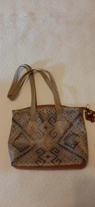 Bolso Paco Martínez estampado