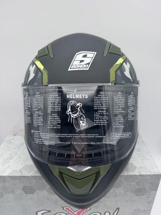 Casco Moto Integral Soxon ST-1000 Racing Camo, XL