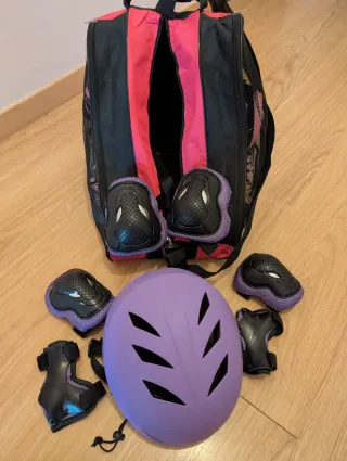 Patines SFR 4 Ruedas + Bolsa y Protectores