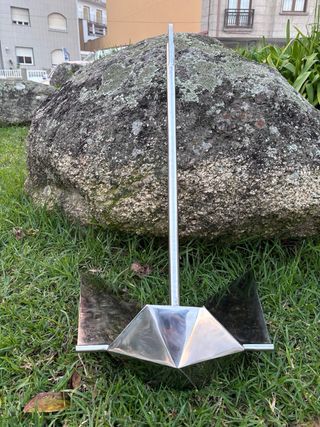 Ancla de acero inoxidable 316 pulido a semi espejo