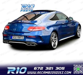 DIFUSOR MERCEDES CLASE C C205 COUPÉ 15-18 AMG PDC + COLAS E