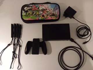 Nintendo Switch + Mandos extras