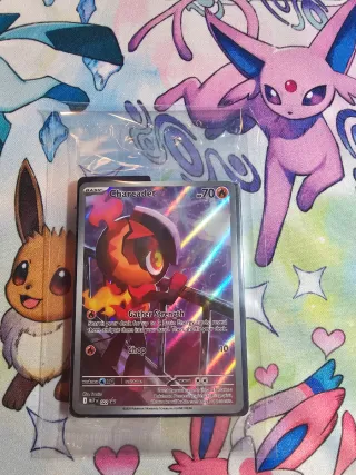 Carta promo Pokémon Charcadet sellada en Inglés.