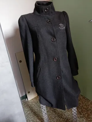 Cappotto in lana grigio