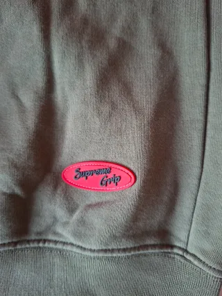 Sudadera Supreme Grip Talla S Verde Militar