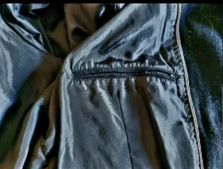 ABRIGO NEGRO.PAÑO..Ver medidas