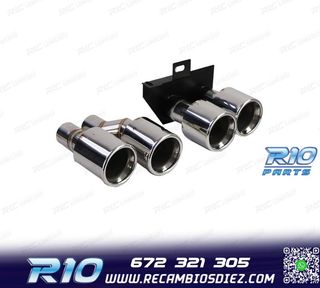 COLAS ESCAPE BMW F10 F11 F12 F13 10- INOX CROMADO