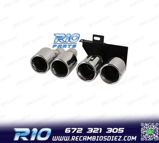COLAS ESCAPE BMW F10 F11 F12 F13 10- INOX CROMADO