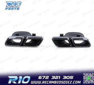 COLAS ESCAPE MERCEDES CLASE C W205 14-18 LOOK C63 AMG